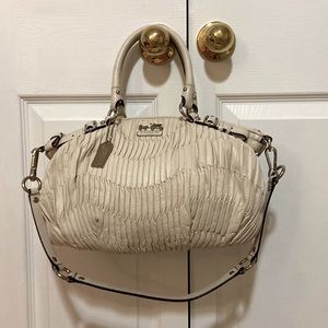 Coach | Bags | Coach Madison Sophia 862 Ivory Off White